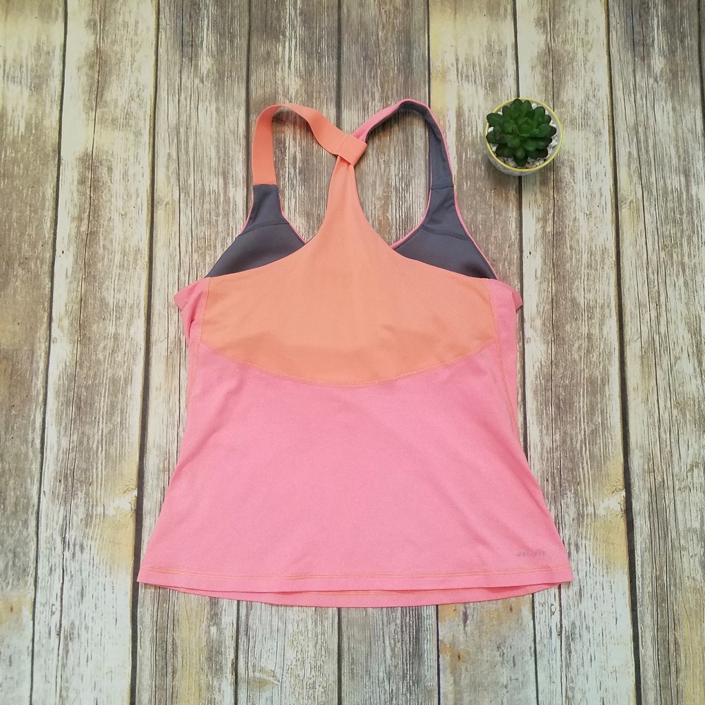 Nike Dri-Fit Racerback Tank Large - Picture 4 of 5